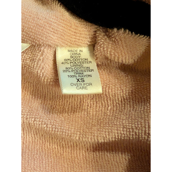 Victoria's Secret Dusty Pink Satin Medallion Belted Midi Robe XS Cozy - Picture 8 of 8